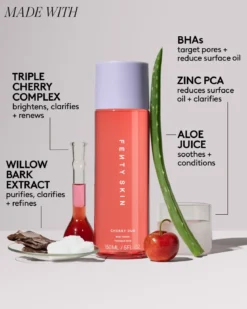 Cherry Dub BHA Toner with Salicylic Acid + Aloe Juice