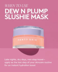 Dew N Plump Intense Hydration Slushie Overnight Face Mask