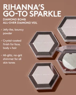 Diamond Bomb All-Over Diamond Veil