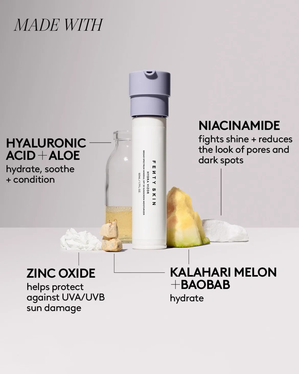 Hydra Vizor Broad Spectrum Mineral SPF 30 Sunscreen Moisturizer
