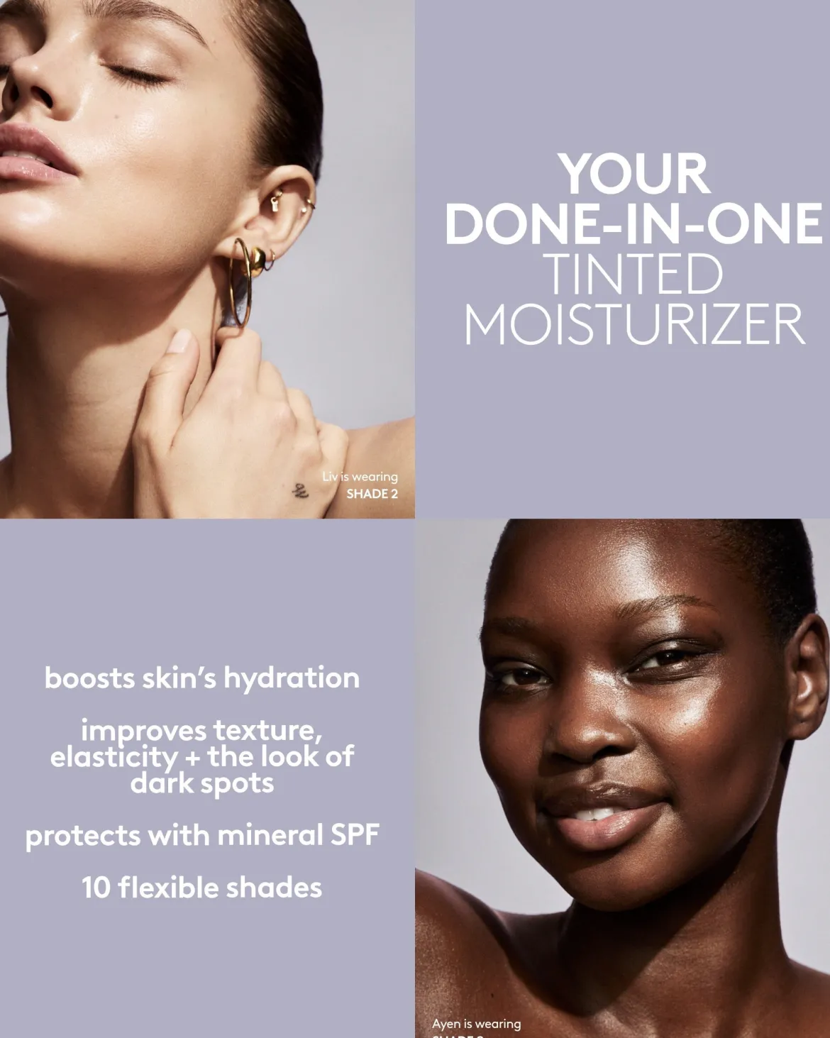 Hydra Vizor Huez Tinted Moisturizer Broad Spectrum Mineral SPF 30 Sunscreen Refill