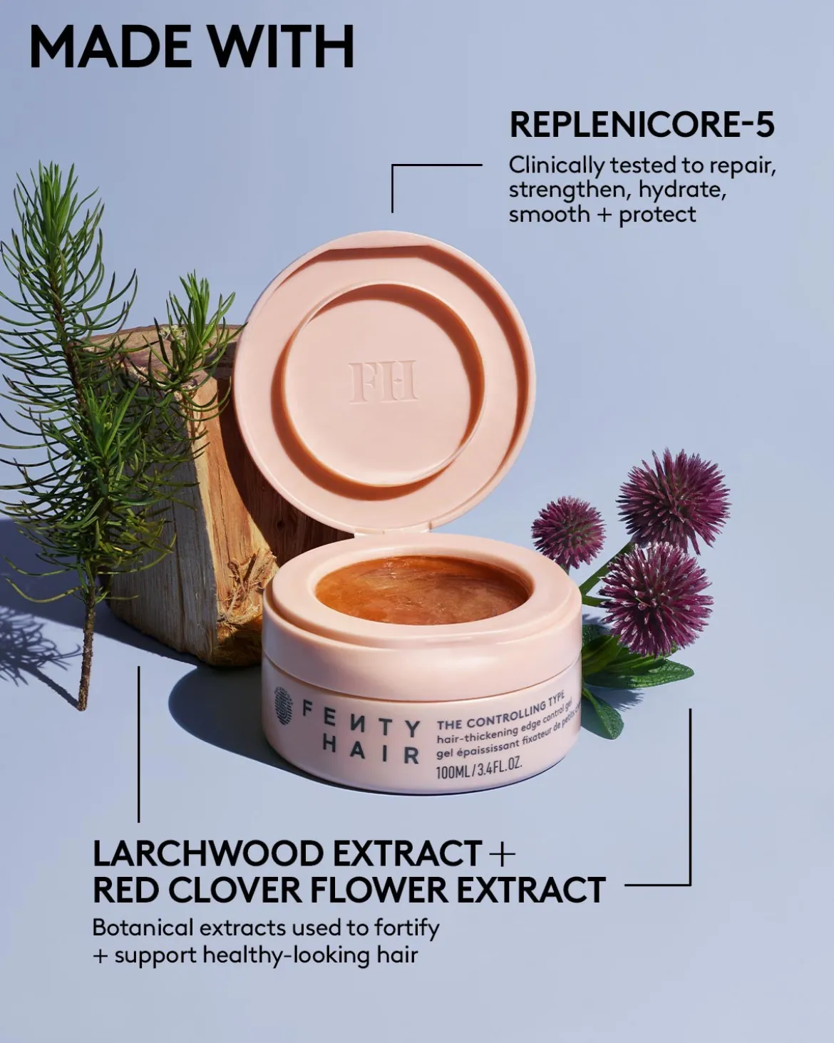 The Controlling Type Hair-Thickening Edge Control Gel